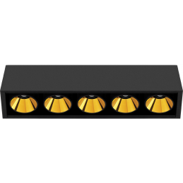 Black Foster Surface 5 luz...