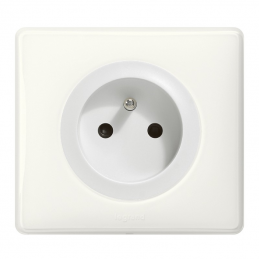 Plug 2P+T standard - white...