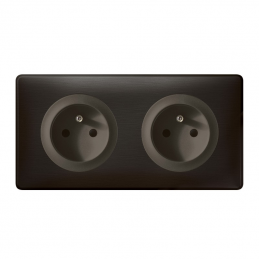 Plug 2x2P+T standard...