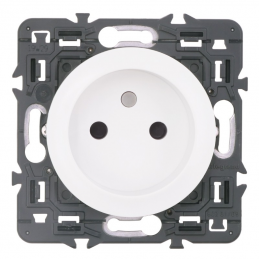 Socket outlet without earth...