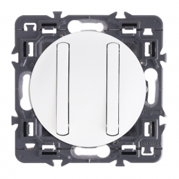 Duplo botão de pressão dedo...