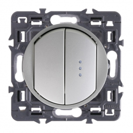 Duplo interrutor - 1 com...