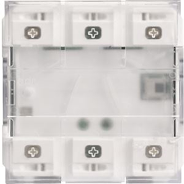 2 botões de pressão KNX LED...
