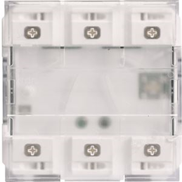 6 boutons poussoirs KNX LED...