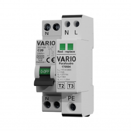 Para-raios modular com...