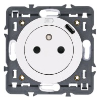 Mecanismos completos (sem placa) - branco