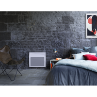 Radiator radiant heater connected