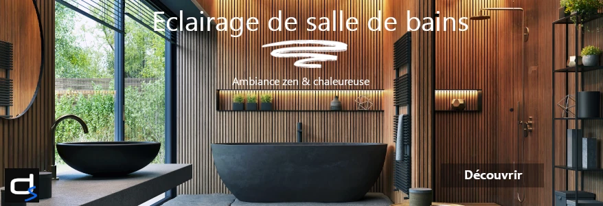 éclairage salle de bain